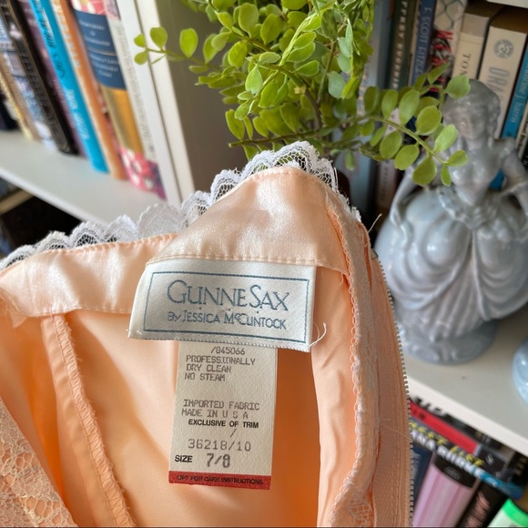 Vintage Gunne Sax by Jessica McClintock Prom Dress - Picture 6 of 16
